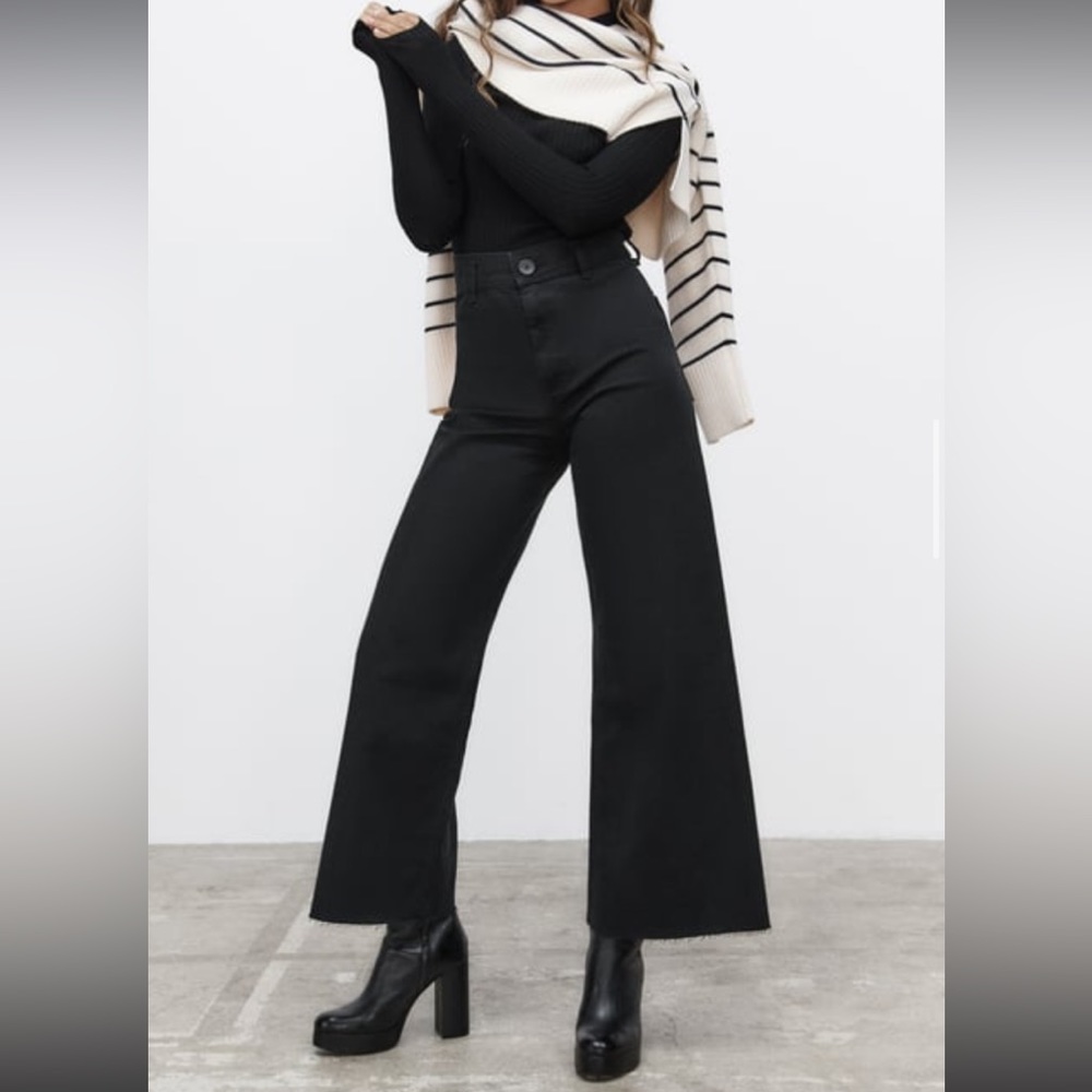 ZW The marine straight jeans black